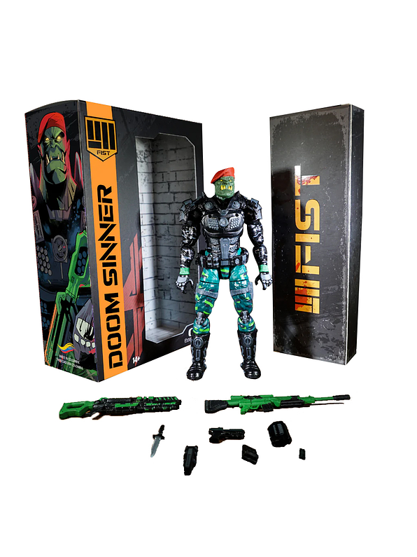 Figura de Accion Wi Fist Doom Sinner 1