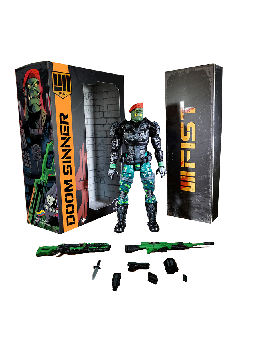Figura de Accion Wi Fist Doom Sinner 1