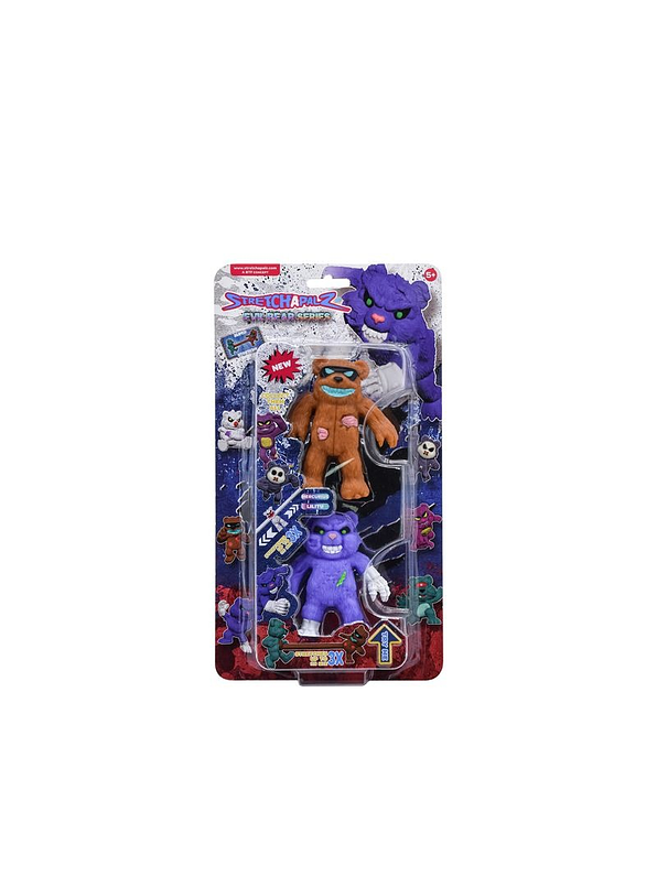 Muñeco Estirable Stretchapalz Evil Bear Series  1