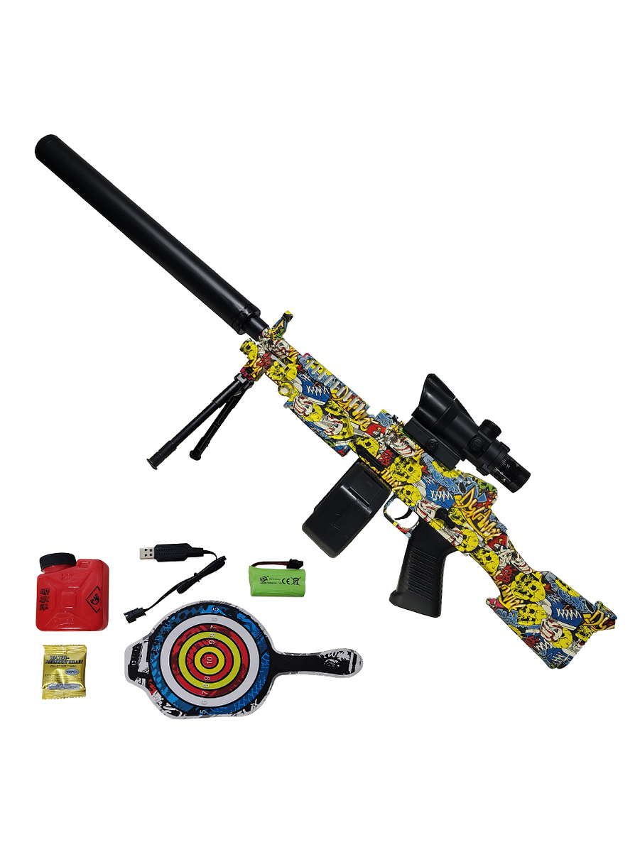 Rifle Francotirador Hidrogel M249 1