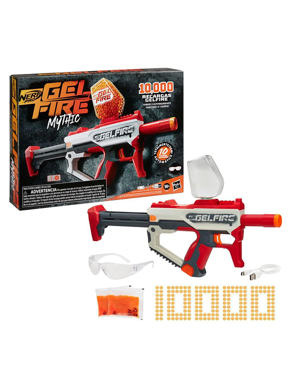Nerf Pro Gel Fire Mythic 6