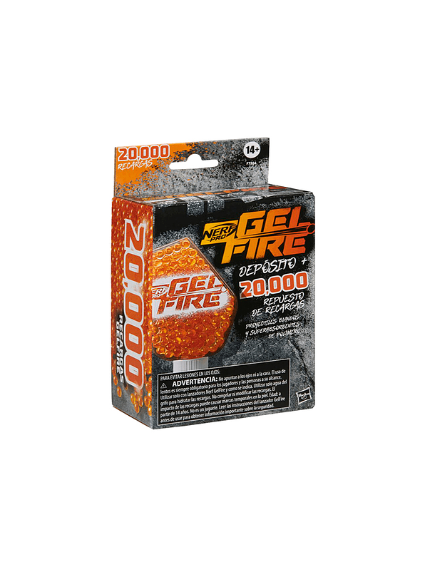Recargas Nerf Pro Gel Fire 20.000 + Deposito 1