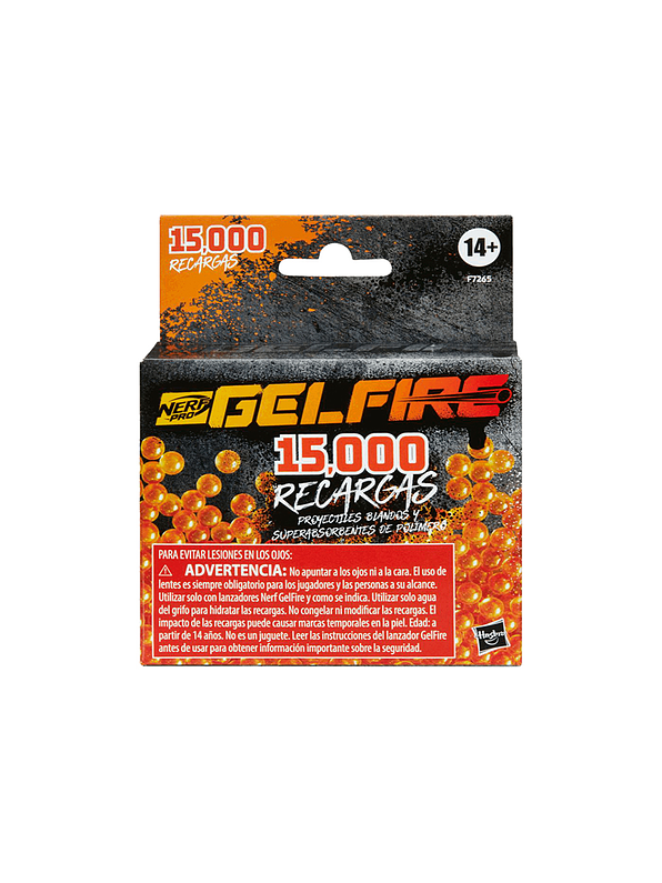 Recargas Nerf Pro Gel Fire 15.000  1