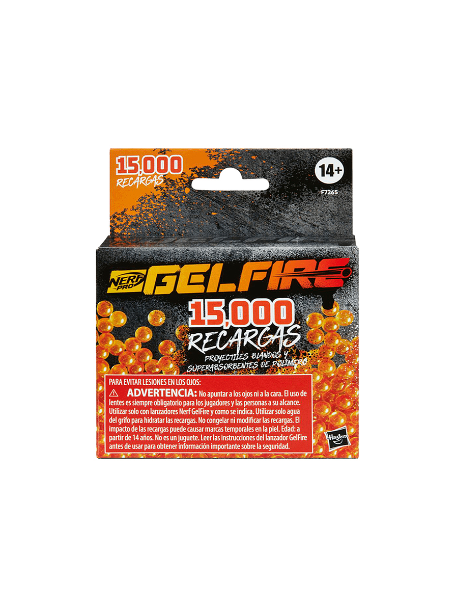 Recargas Nerf Pro Gel Fire 15.000  1