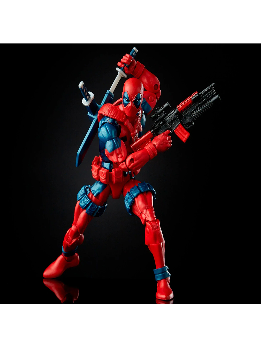 Marvel Legends Series 80 Aniversario X-Force Deadpool 4