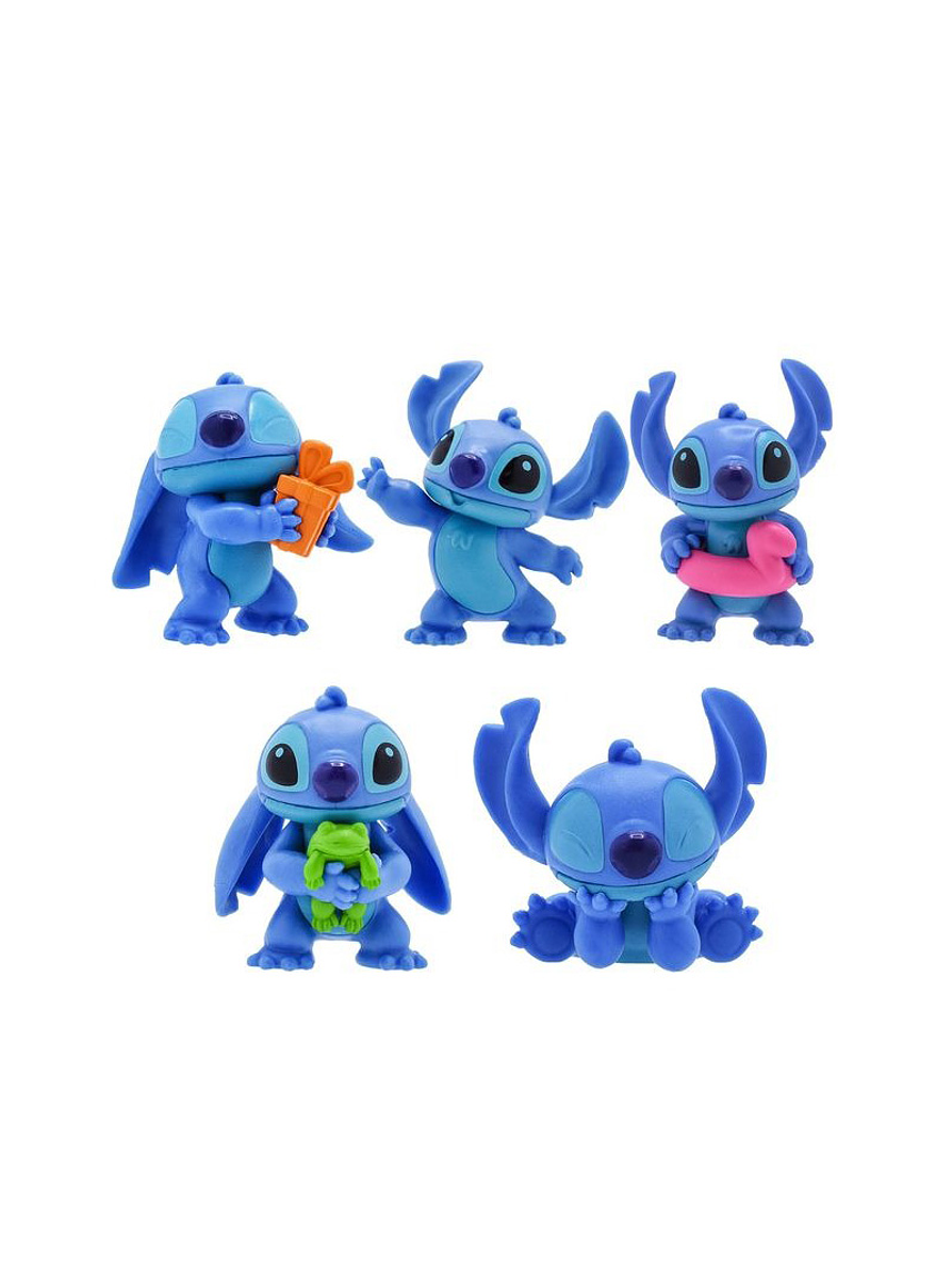 Pack De 5 Figuras Coleccionables Stitch 2