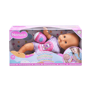 Bebé Nenuco Biberón y Sonajero
