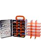 Organizador Metálico para 18 Carros Hot Wheels Azul - Miniatura 3