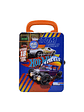 Organizador Metálico para 18 Carros Hot Wheels Azul - Miniatura 1