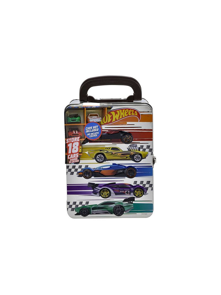Organizador Metálico para 18 Carros Hot Wheels Gris 1
