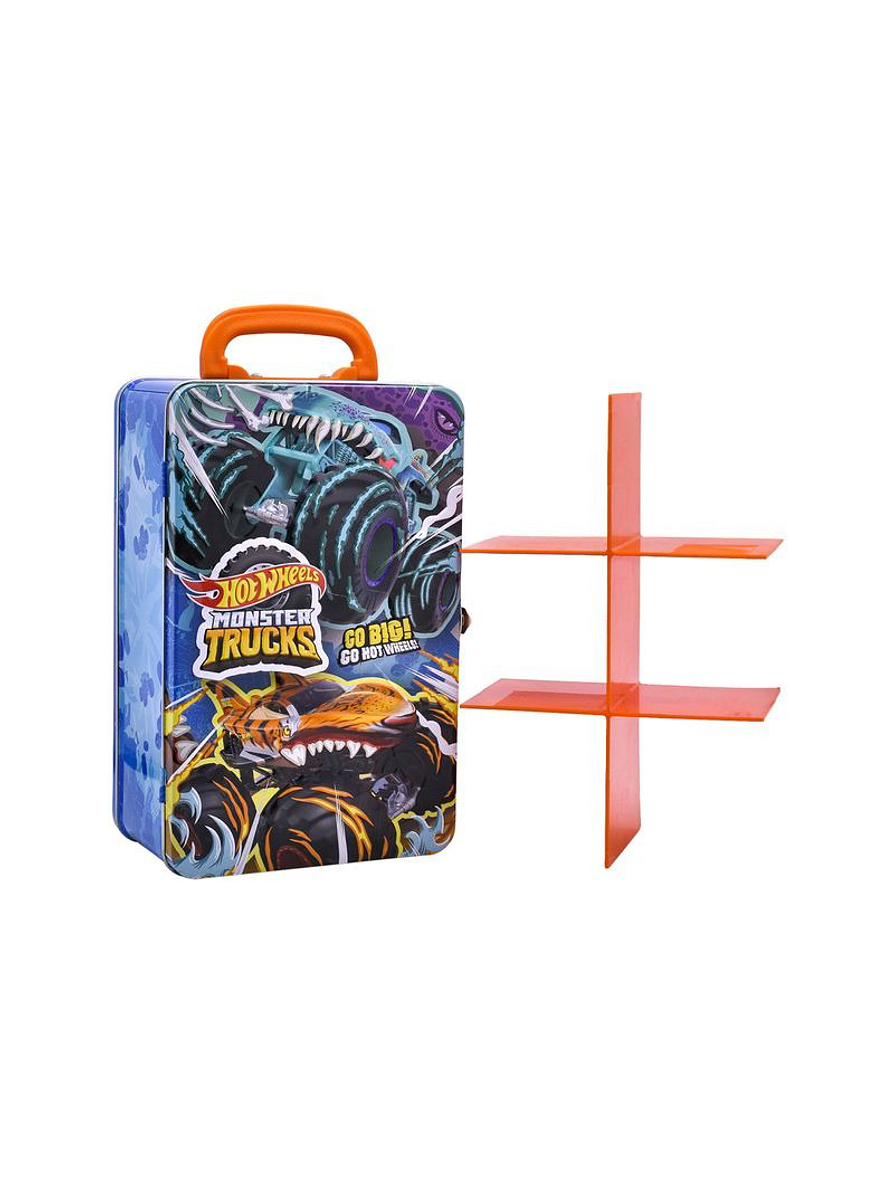 Organizador Metálico para 6 Carros Hot Wheels Azul 3