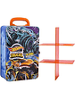 Organizador Metálico para 6 Carros Hot Wheels Azul - Miniatura 3