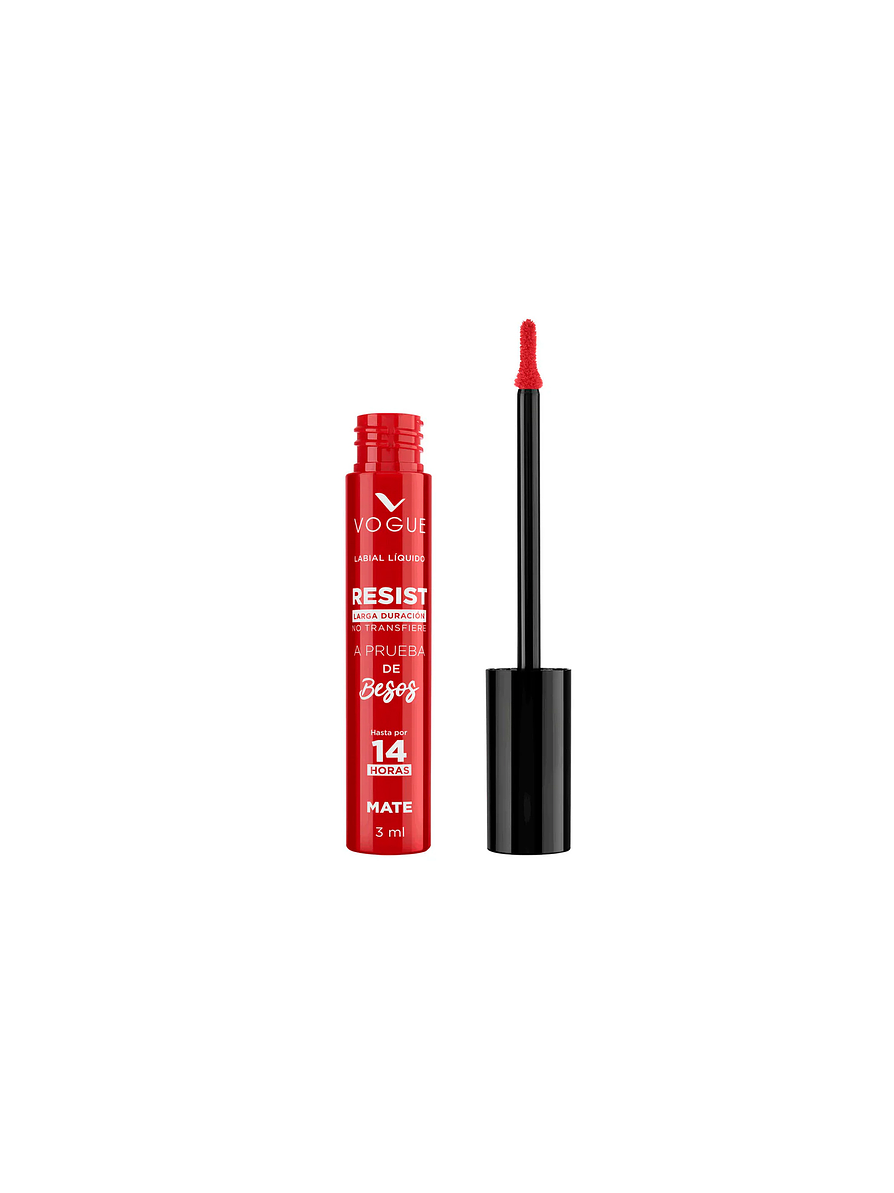Labial Líquido Vogue Resist Larga Duracion 1