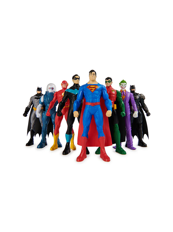 Dc Comics Pack 8 Figuras de 6Plg 1