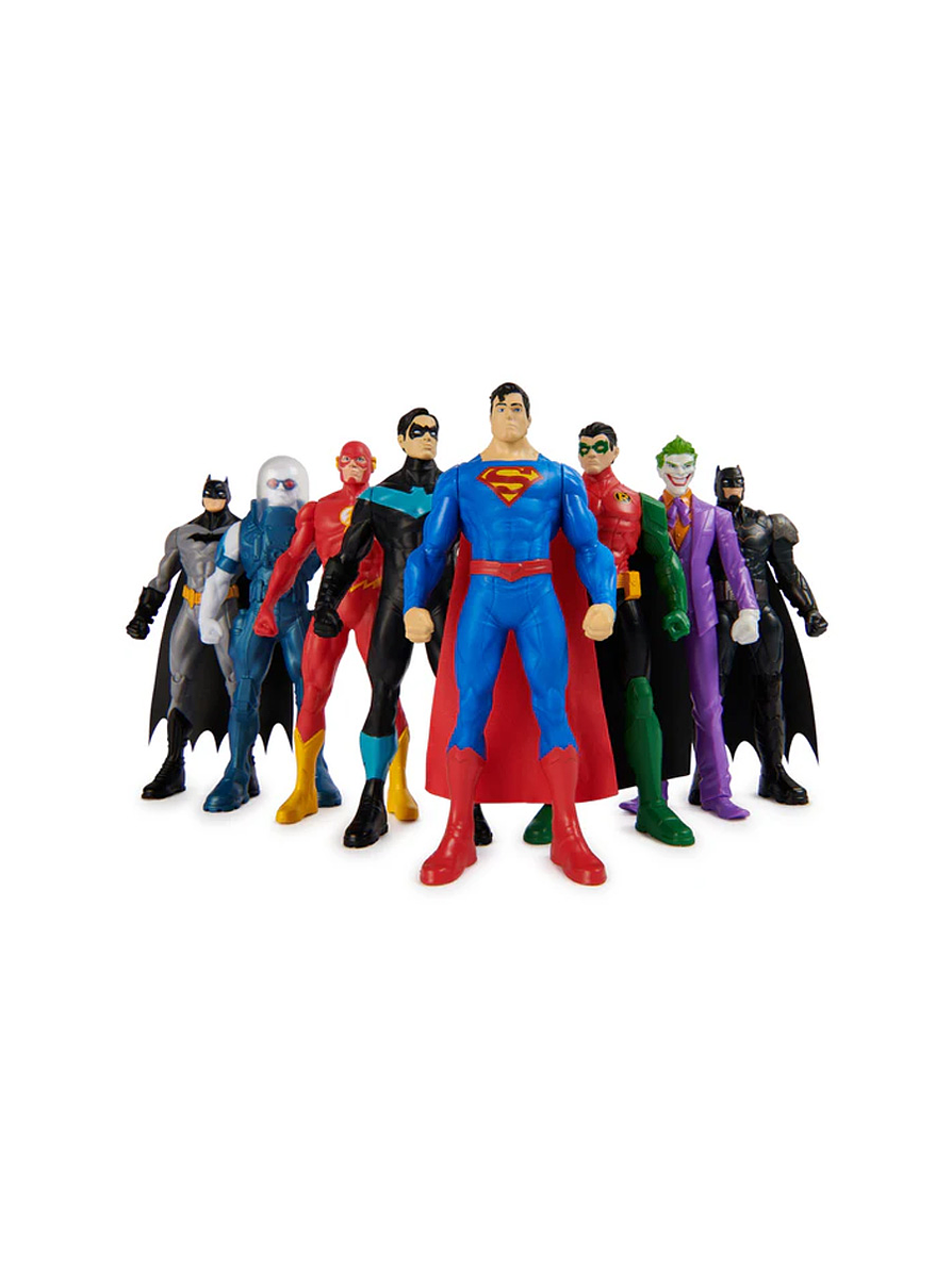 Dc Comics Pack 8 Figuras de 6Plg 1