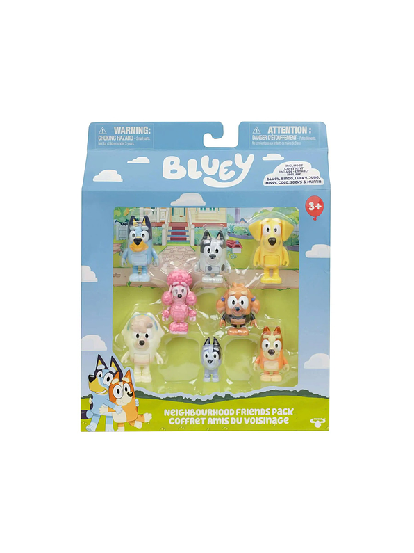 Pack Amigos del Barrio Bluey 1