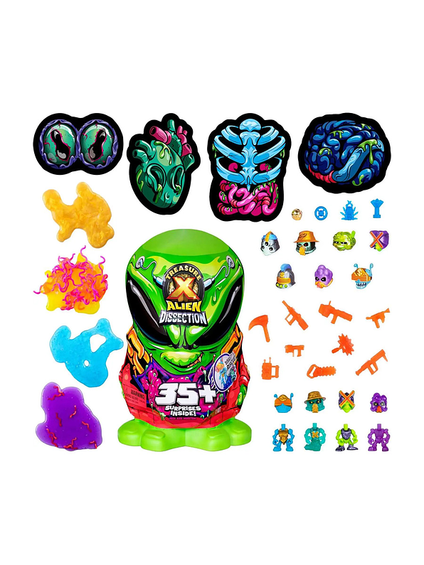 Treasure X Alien Dissection 35 Sorpresas 3