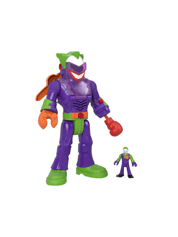 Imaginext DC Super Friends El Joker y LaffBot Figura 2