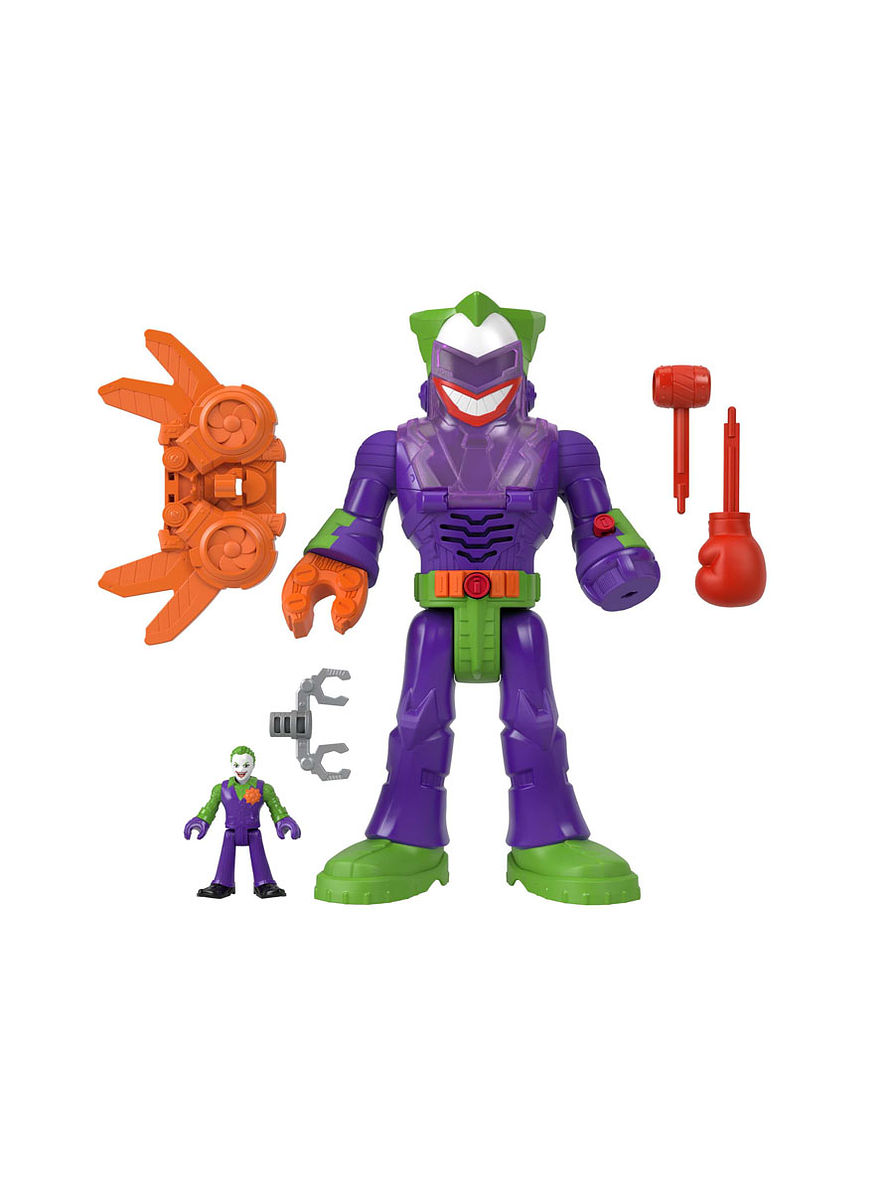 Imaginext DC Super Friends El Joker y LaffBot Figura 5