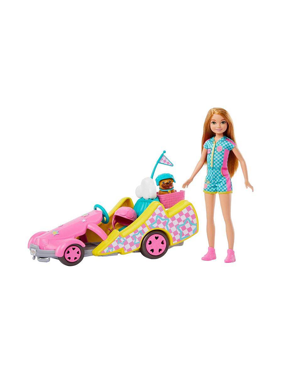 Barbie Stacie Rescate en Gokart 1