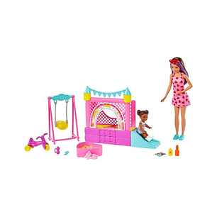 Barbie Skipper Casa Inflable