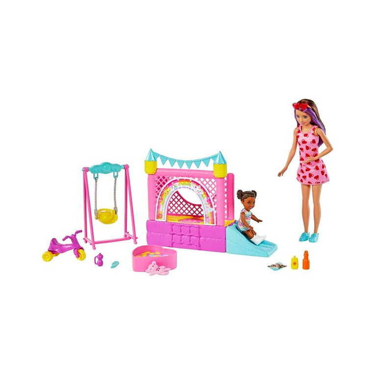 Barbie Skipper Casa Inflable 2