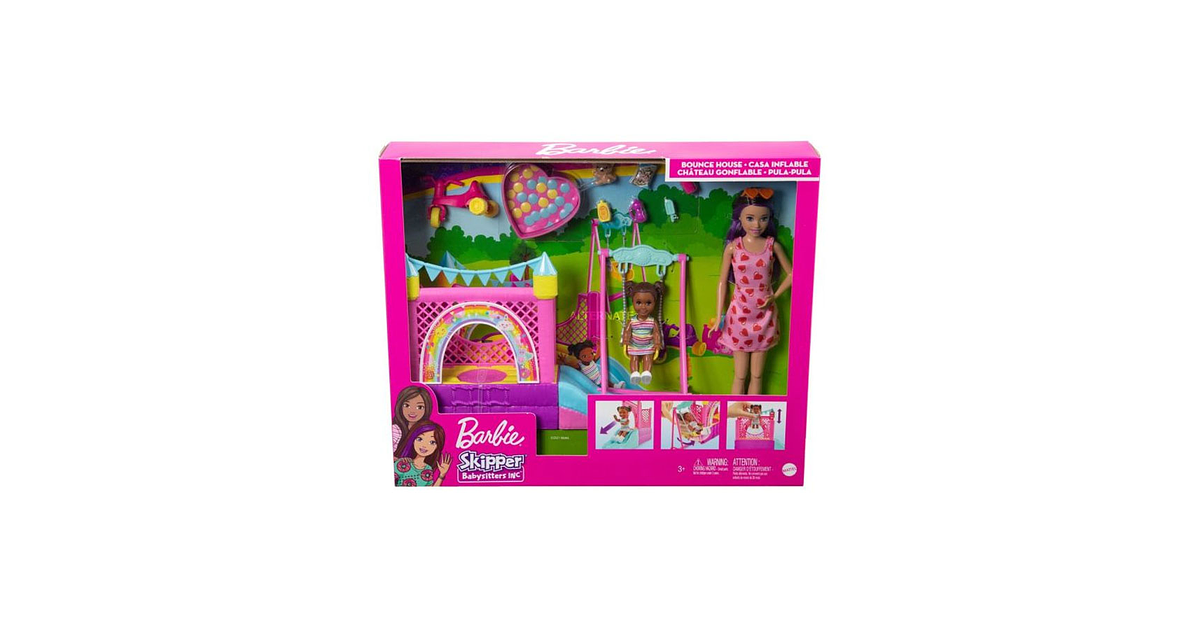 Barbie Skipper Casa Inflable