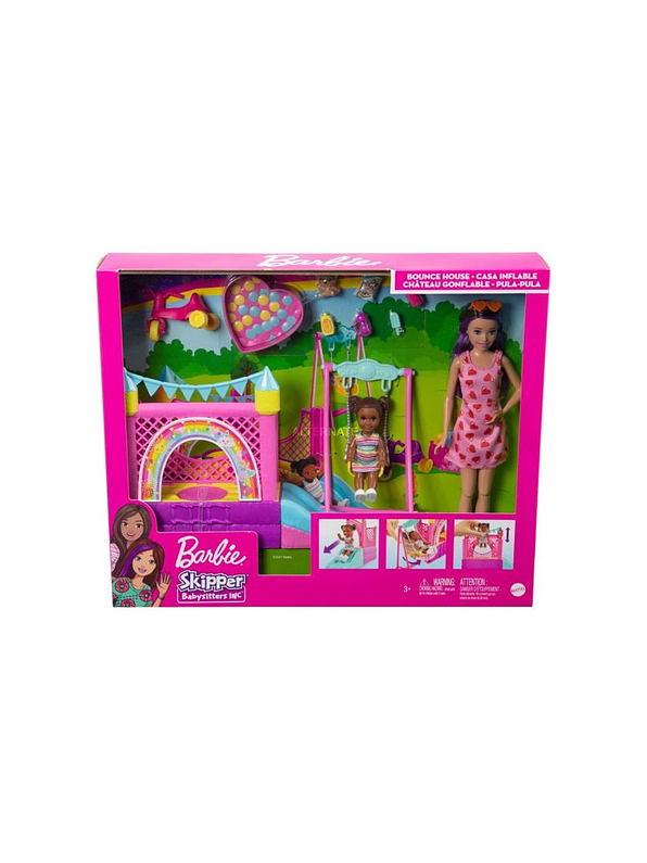Barbie Skipper Casa Inflable 1