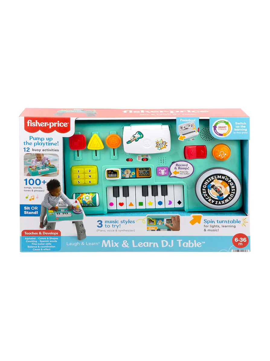 Fisher Price Mesa Musical Aprende Conmigo 3