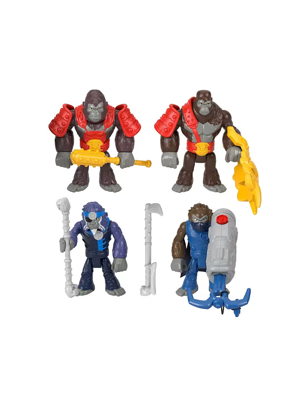  Imaginext Batalla Gorilas y Monos 2