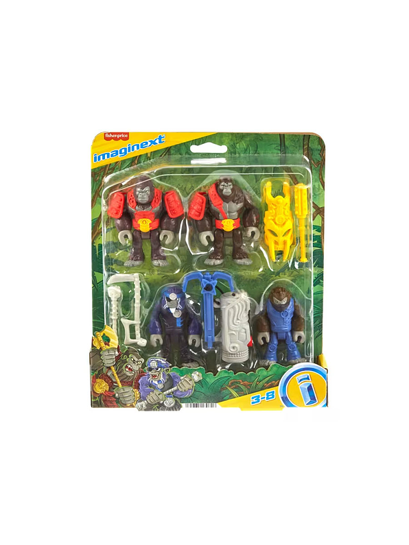  Imaginext Batalla Gorilas y Monos 1