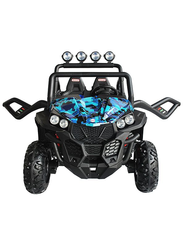 Vehiculo Tipo Polaris Con Ruedas St Azul Camuflado 2