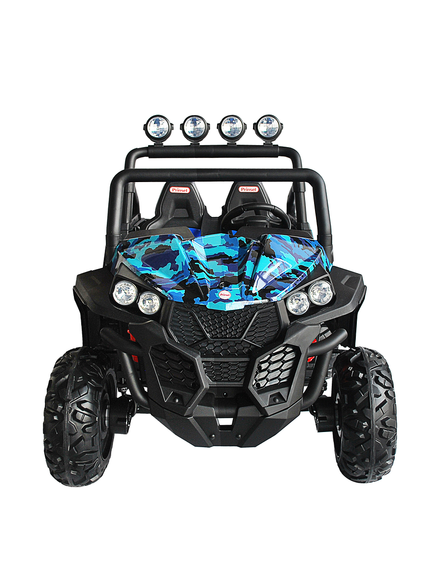 Vehiculo Tipo Polaris Con Ruedas St Azul Camuflado 3