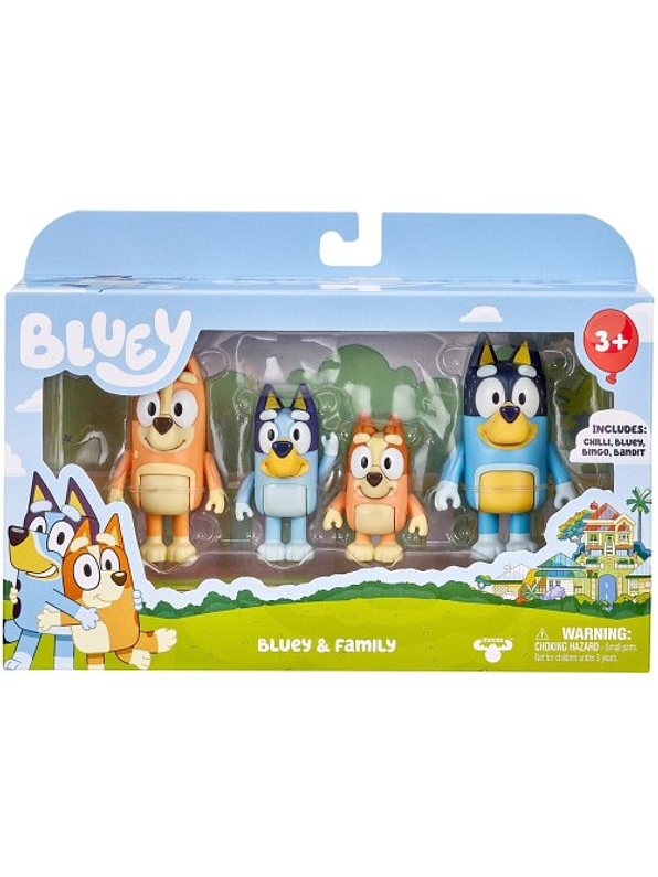 Bluey Set Figura X 4 Unidades  2