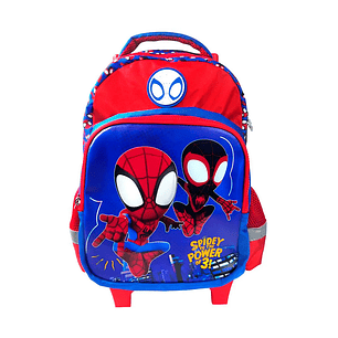 Morral Primavera Premium con Ruedas Spidey To The Power of 3