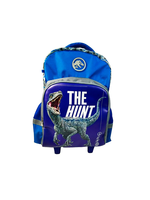 Morral Primavera Premium Con Ruedas Grande Jurassic World The Hunt 1