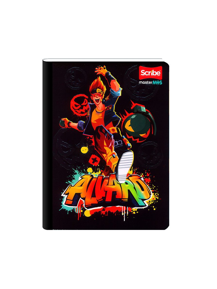 Cuaderno Cosido Free Fire 100 Hojas Cuadros  2