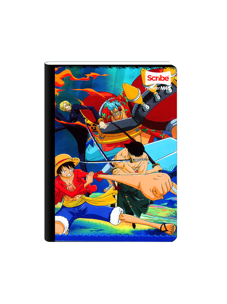 Cuaderno Cosido One Piece 100 Hojas Cuadros 2