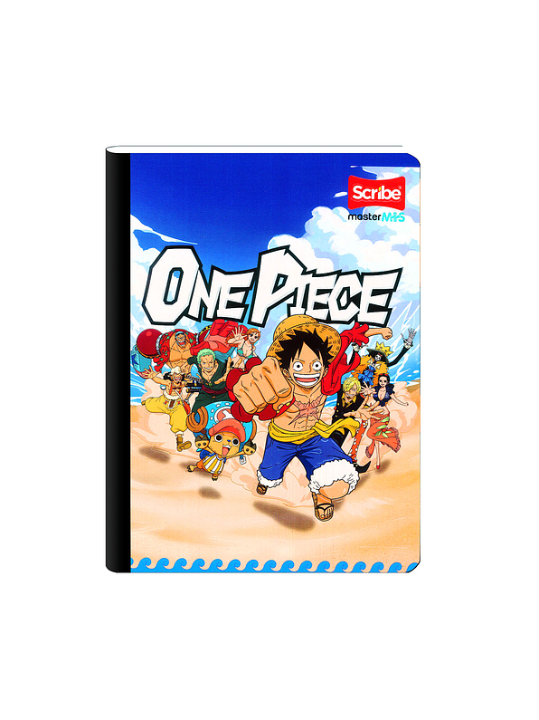 Cuaderno Cosido One Piece 100 Hojas Cuadros 5
