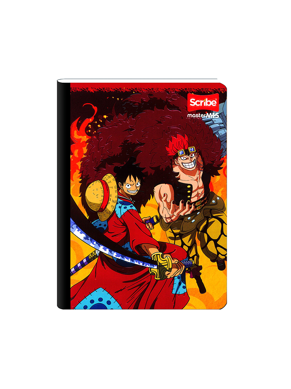 Cuaderno Cosido One Piece 100 Hojas Cuadros 8