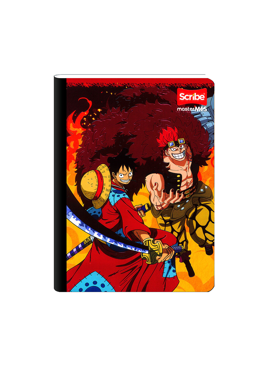 Cuaderno Cosido One Piece 100 Hojas Cuadros 8
