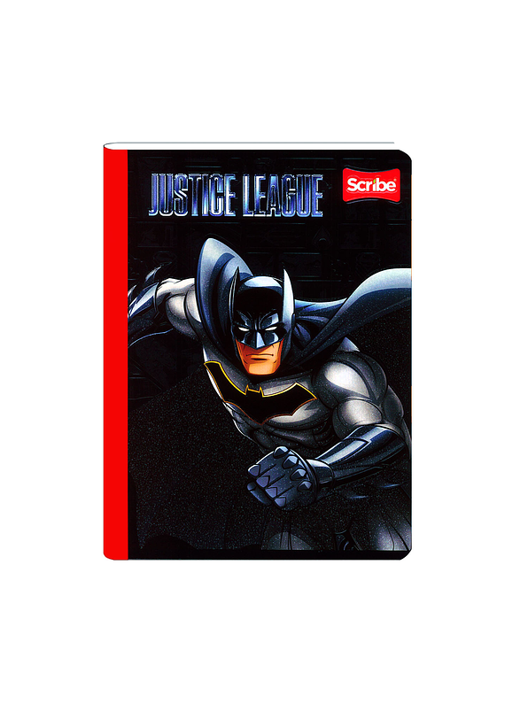 Cuaderno Cosido Liga Justicia 50 Hojas Cuadros  3