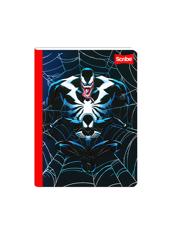 Cuaderno Cosido Pasta Dura Spiderman 2 90 Hojas Cuadros 8