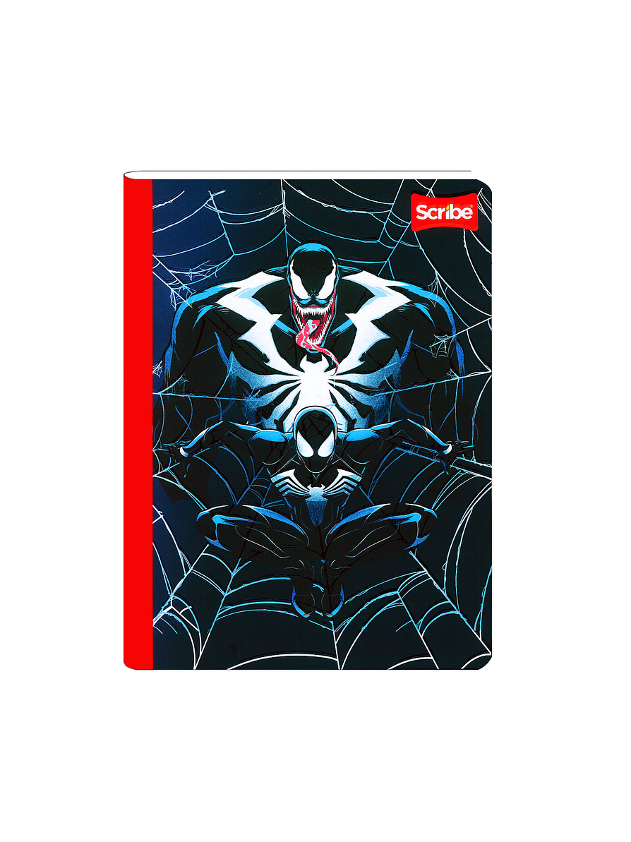Cuaderno Cosido Pasta Dura Spiderman 2 90 Hojas Cuadros 8