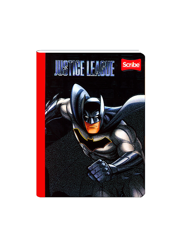 Cuaderno Cosido Liga Justicia 100 Hojas Cuadros  4