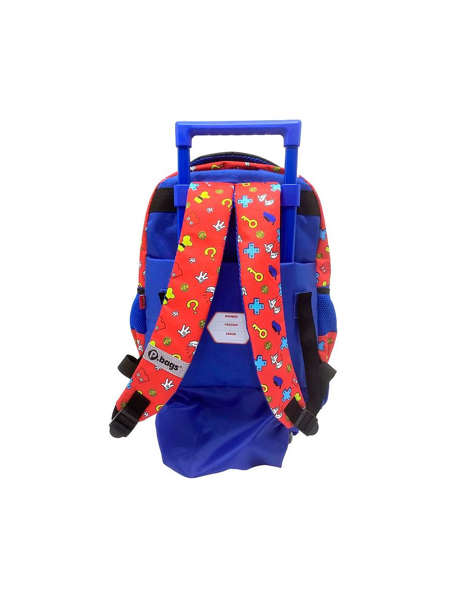 Morral Primavera Súper Con Ruedas Mickey Mouse and Friends 3