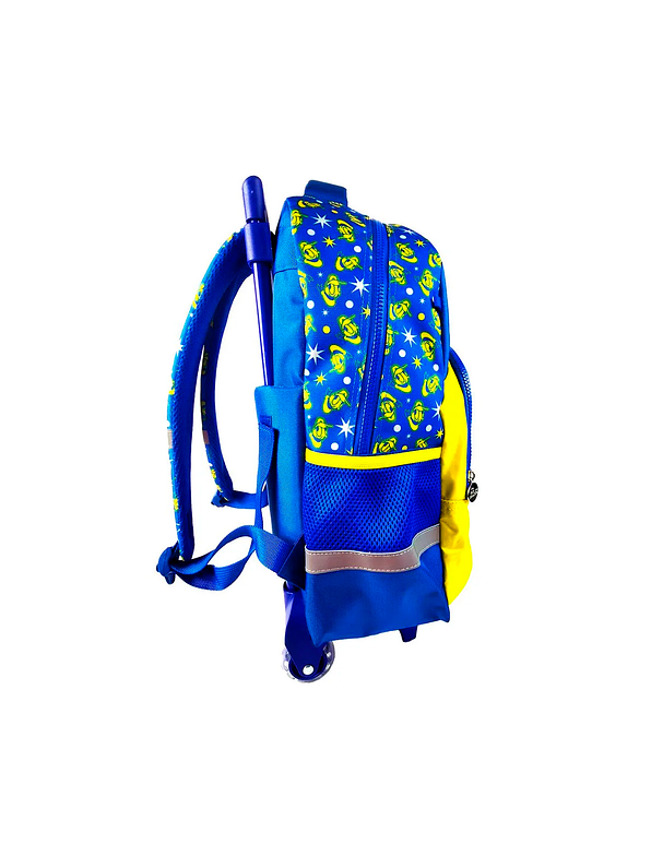 Morral Primavera Premium Con Ruedas Grande Pato Donald 90 y Mickey Mouse 2