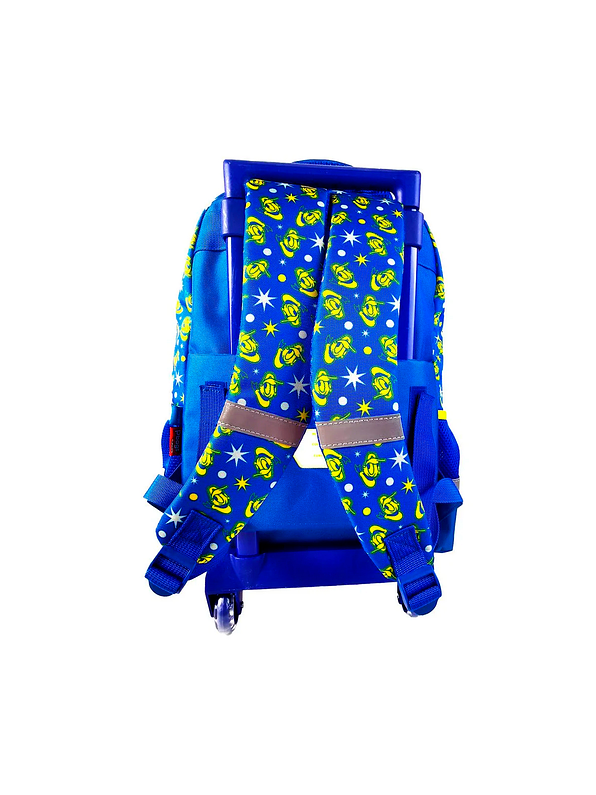 Morral Primavera Premium Con Ruedas Grande Pato Donald 90 y Mickey Mouse 3