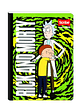 Cuaderno Cosido Rick And Morty 50 Hojas Cuadros  - Miniatura 4