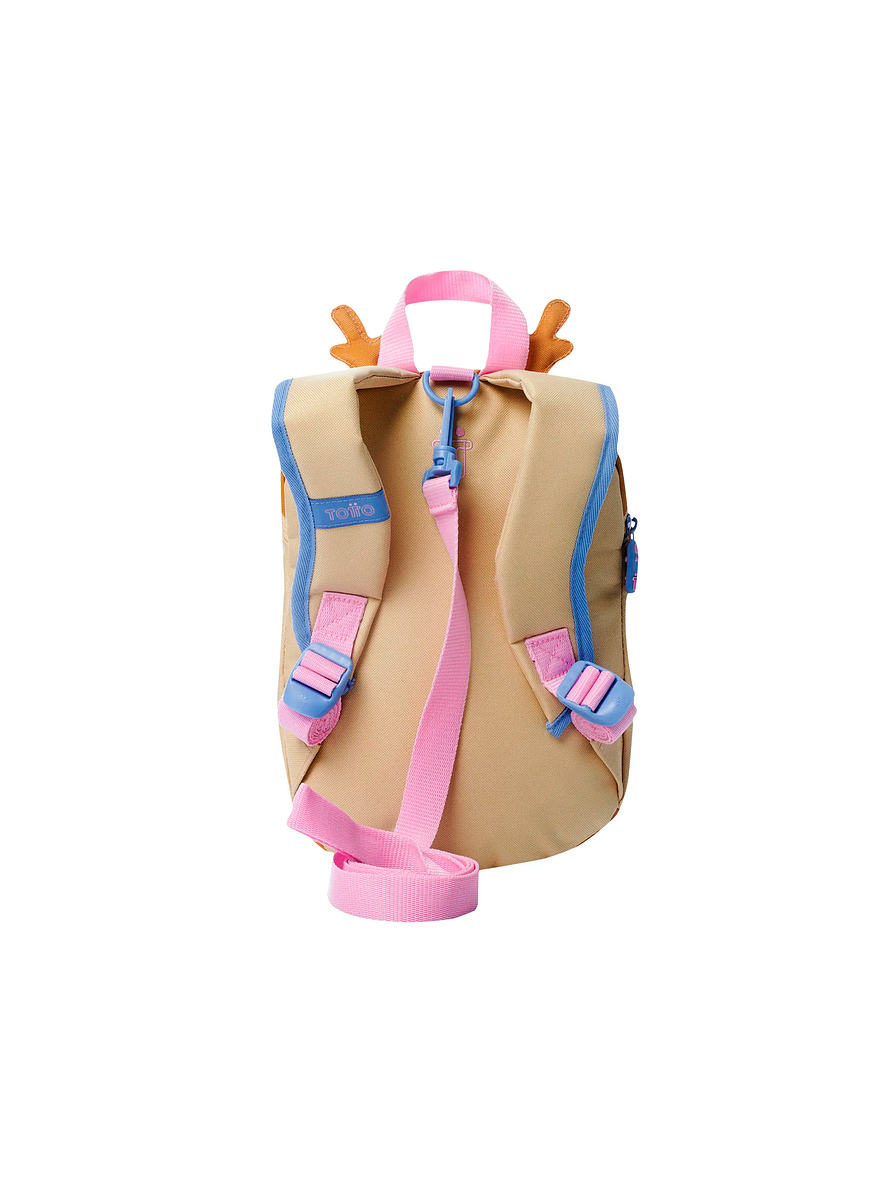 Morral Totto para Niña Cornejo Café 3